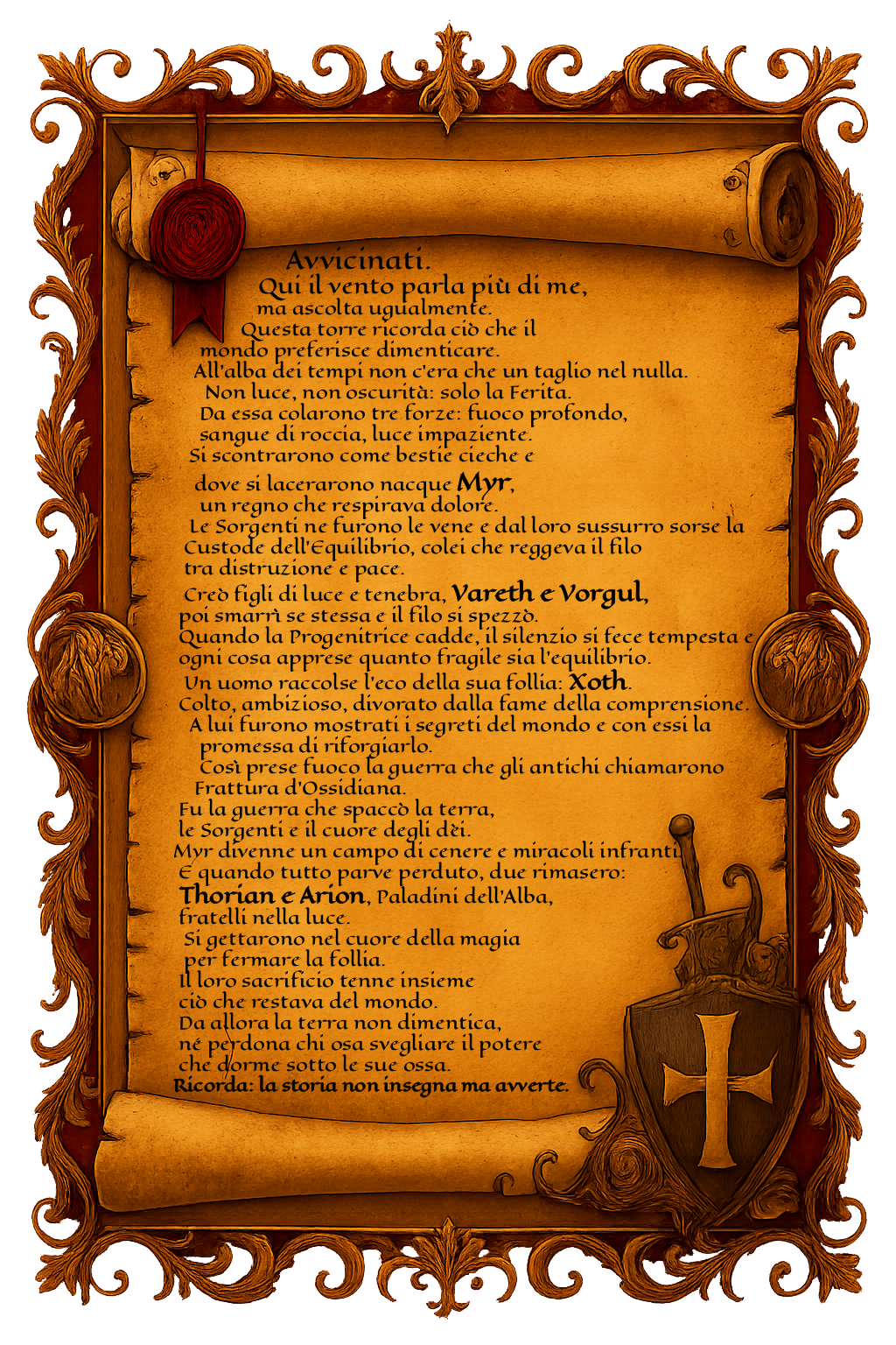 Le parole del Vecchio di Myr